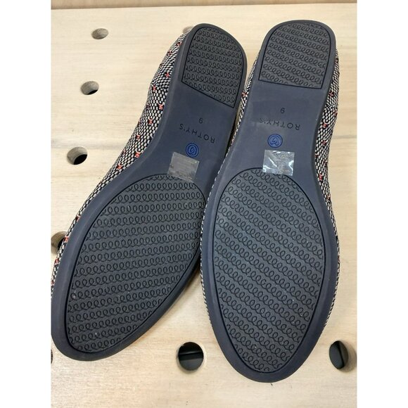 Rothy’s The Loafer Womens Size 9 Slip On Ballet Flats Shoes Retired Coral Dot - Picture 6 of 8